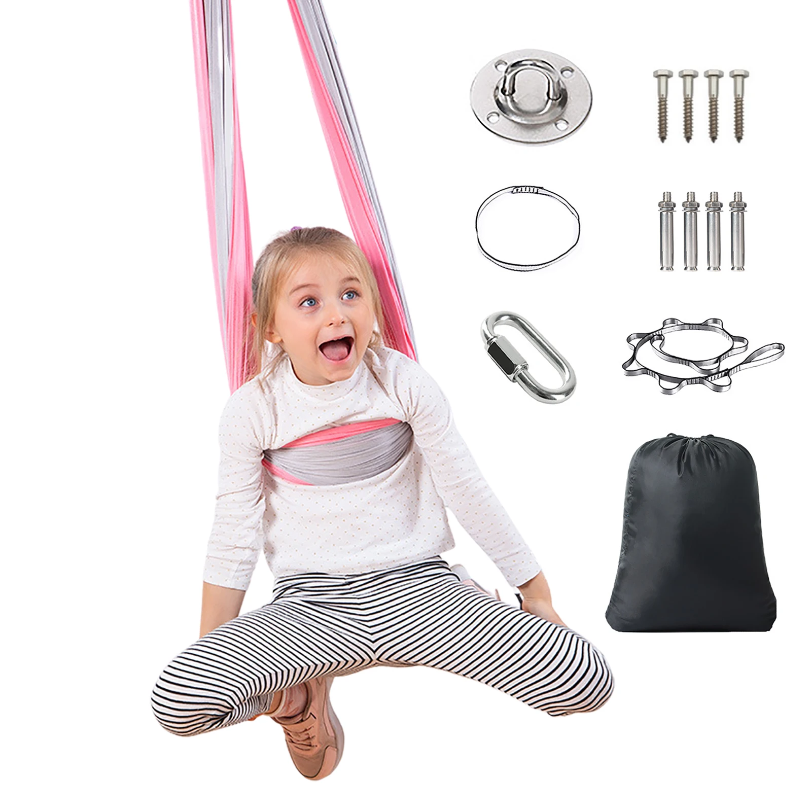 Indoor Sensory Swing For Kids Outdoor Toys Hammock Swing Great For Autisms ADHD And Sensory Processing Disorder Calming Effect
Indoor Sensory Swing For Kids Outdoor Toys Hammock Swing Great For Autisms ADHD And Sensory Processing Disorder Calming Effect
