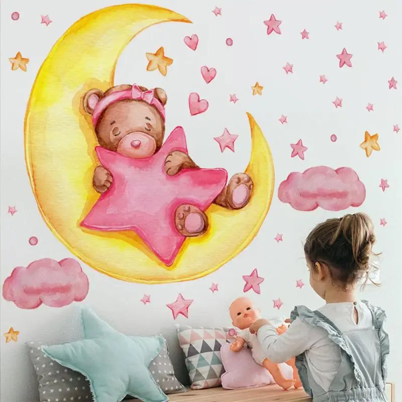 Detachable Cartoon Wall Sticker Smooth Surface Waterproof Wall Decals Room Interior Mildew-proof Background Wall Stickers
Detachable Cartoon Wall Sticker Smooth Surface Waterproof Wall Decals Room Interior Mildew-proof Background Wall Stickers