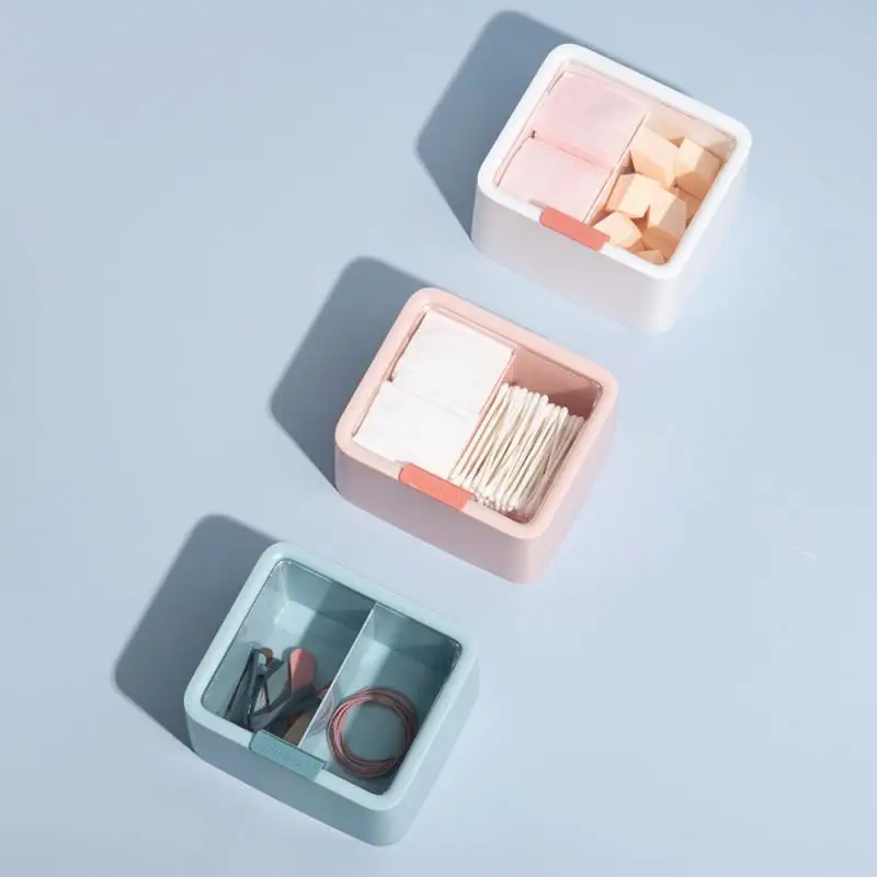 Creative Transparent Cover-Covered Cosmetic Cotton Swab Lipstick Storage Box Nordic Double-Layer Split Simple Table Storage Box
Creative Transparent Cover-Covered Cosmetic Cotton Swab Lipstick Storage Box Nordic Double-Layer Split Simple Table Storage Box