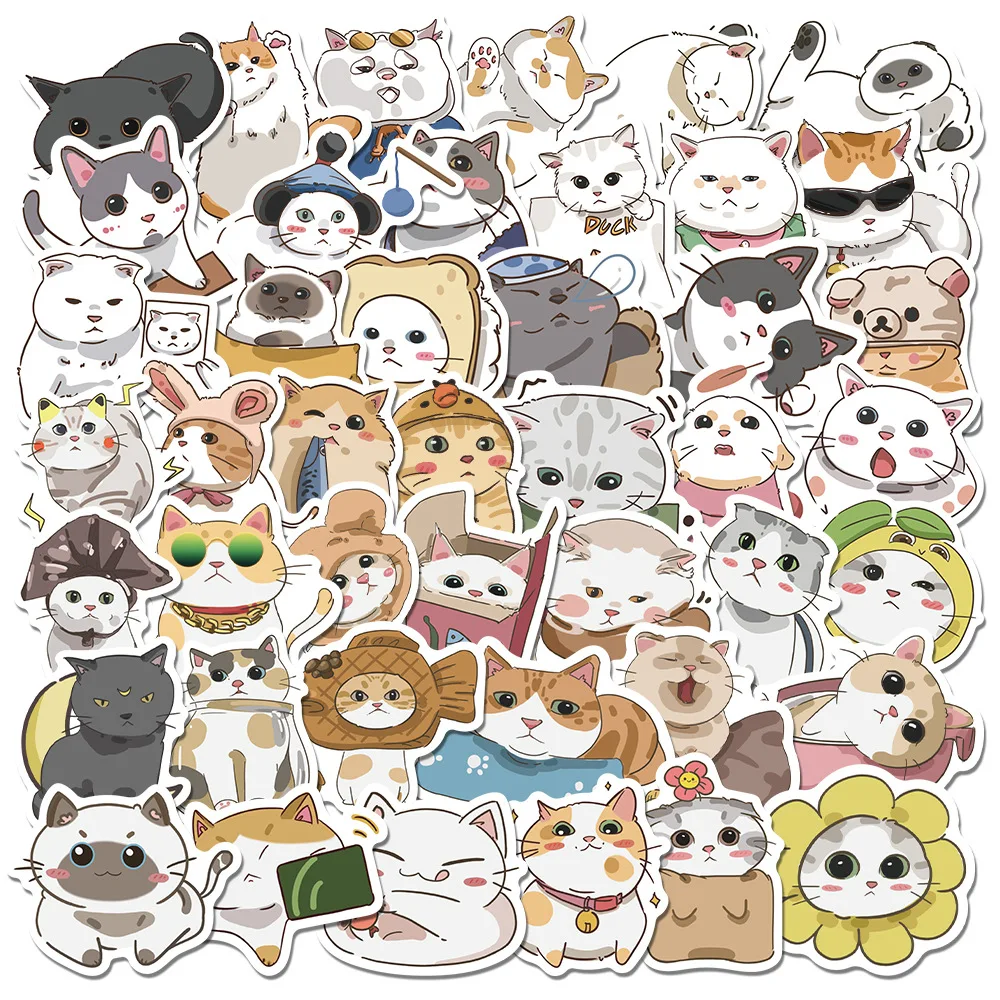 62 Sheet Cute Sticker Kawaii Cat Sticker Korean Sticker for DIY Decroative Scrapbook Luggage Case Stationery Bottle Sticker
62 Sheet Cute Sticker Kawaii Cat Sticker Korean Sticker for DIY Decroative Scrapbook Luggage Case Stationery Bottle Sticker