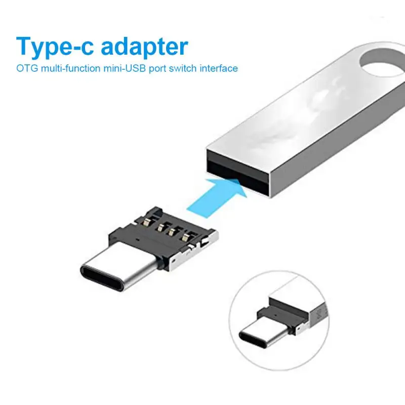 Type-C Adapter OTG Multi-function Converter USB Interface To Type-C Adapter Micro-transfer Interface Support USB Flash Drive
Type-C Adapter OTG Multi-function Converter USB Interface To Type-C Adapter Micro-transfer Interface Support USB Flash Drive