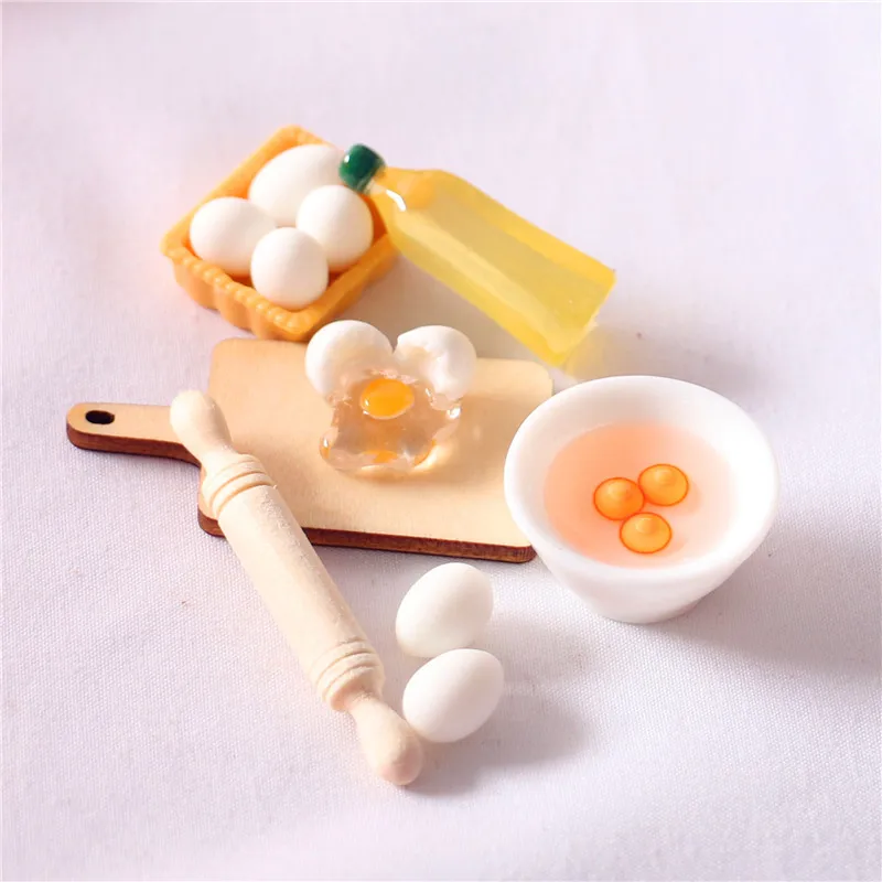 5Pcs/Set Cute Rolling Pin Egg Bowl Olive Oil Set 1:12 Dollhouse Miniature Kitchen Accessories For Kids
5Pcs/Set Cute Rolling Pin Egg Bowl Olive Oil Set 1:12 Dollhouse Miniature Kitchen Accessories For Kids