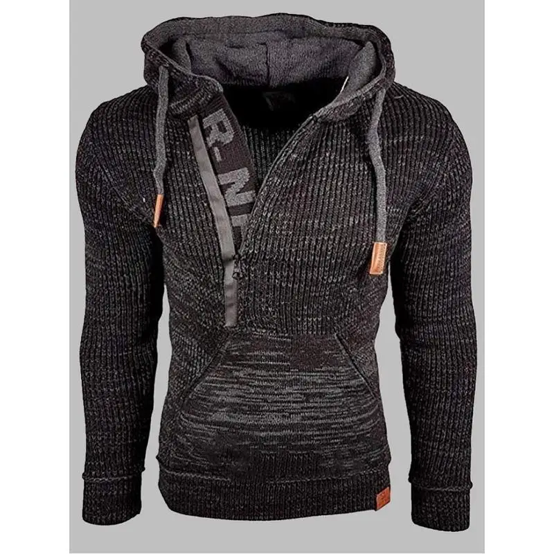 New Men's European and American Style Mixed Color Sweater Jacket Hooded Pullover Long-sleeved Knitted Sweater Jacket 2022
New Men's European and American Style Mixed Color Sweater Jacket Hooded Pullover Long-sleeved Knitted Sweater Jacket 2022