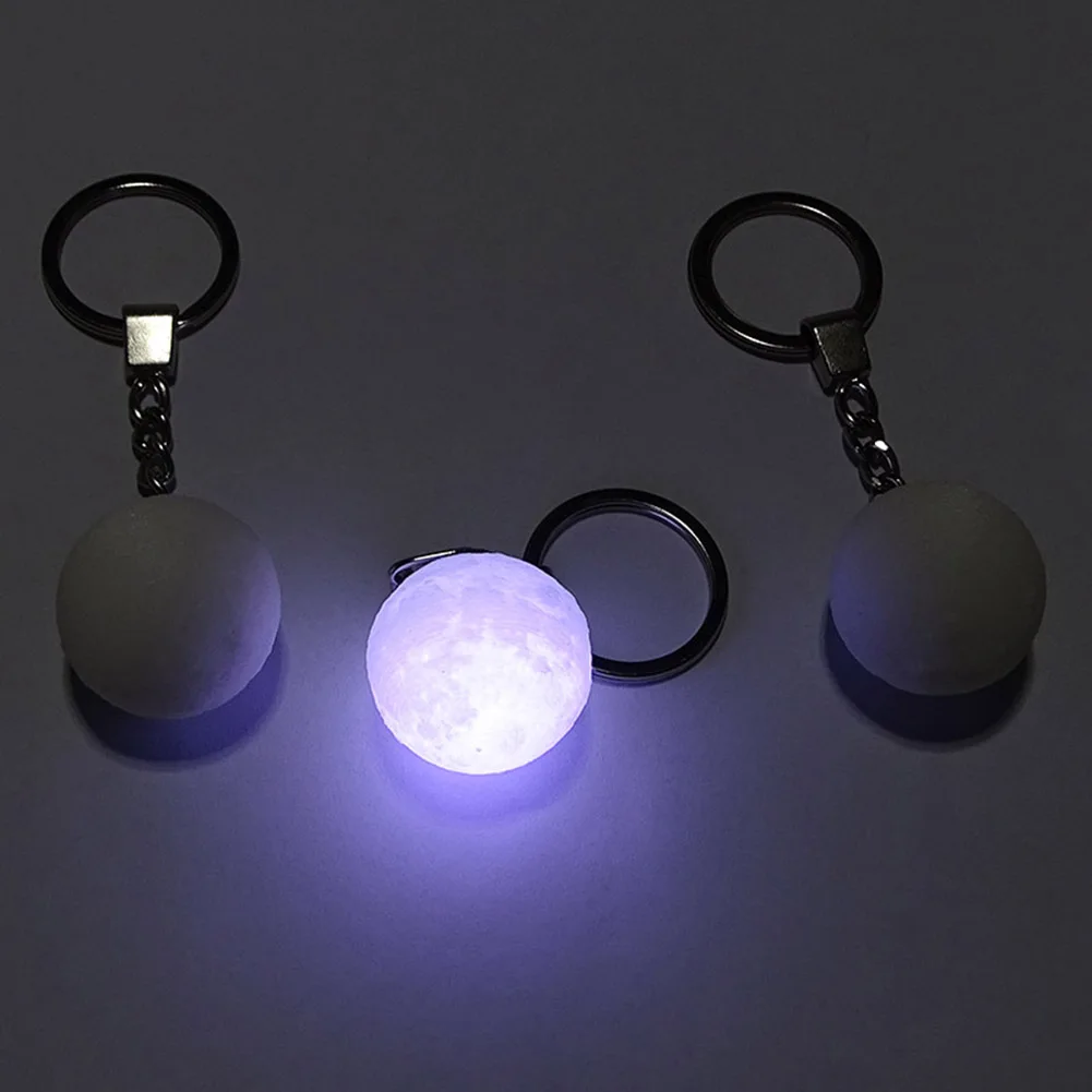 Portable Keychain Decorative Night Lamp 3D Print Moon Shape LED Night Lamp Moon Light Keychain Decoration
Portable Keychain Decorative Night Lamp 3D Print Moon Shape LED Night Lamp Moon Light Keychain Decoration