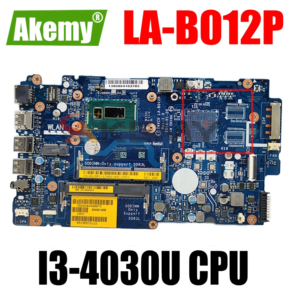 Original Laptop motherboard For DELL Inspiron 5447 5547 I3-4030U Mainboard ZAVC0 LA-B012P CN-006M0K 006M0K CPU DDR3
Original Laptop motherboard For DELL Inspiron 5447 5547 I3-4030U Mainboard ZAVC0 LA-B012P CN-006M0K 006M0K CPU DDR3