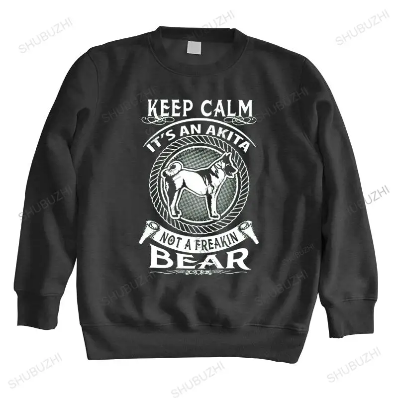 Лидер продаж хлопковая толстовка мужские винтажные толстовки keep calm it's an akita not a
