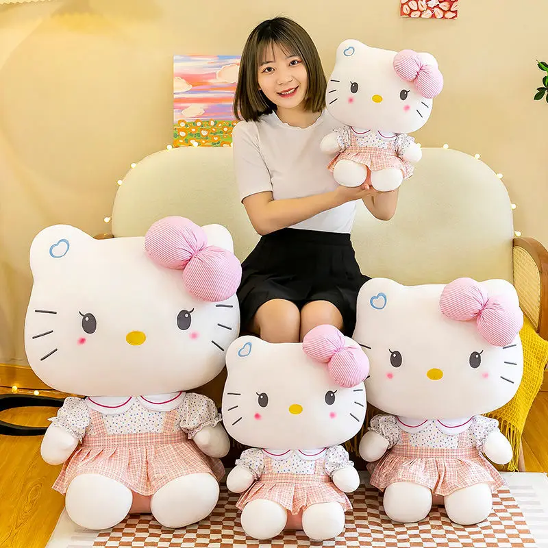 Sanrio плюшевая кукла Hello Kitty розовые милые куклы мягкая кукла подарок на Рождество и день рождения
Sanrio плюшевая кукла Hello Kitty розовые милые куклы мягкая кукла подарок на Рождество и день рождения