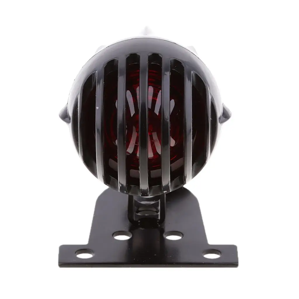 Motorcycle Tail Light Brake Indicator Lamp with Grill for Chopper Bobber Black
Motorcycle Tail Light Brake Indicator Lamp with Grill for Chopper Bobber Black