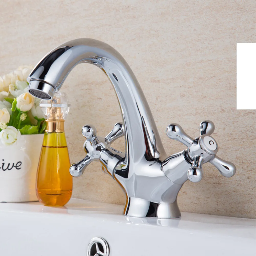Antique Swivel Faucet with Dual Handle and All Copper Spool for Hot and Cold Water Supply in Kitchen and Bathroom
Antique Swivel Faucet with Dual Handle and All Copper Spool for Hot and Cold Water Supply in Kitchen and Bathroom