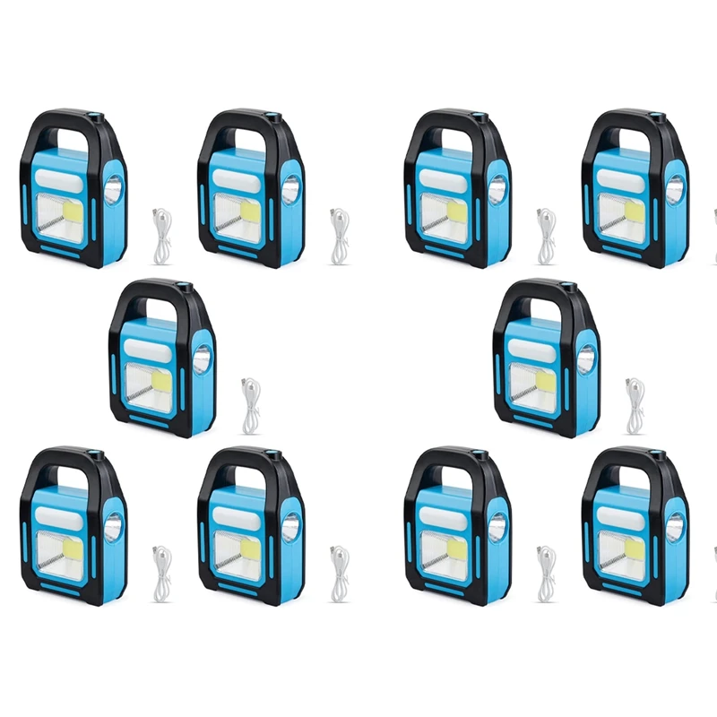 10x3 в 1 Солнечный USB Перезаряжаемый COB фонарь для кемпинга, водонепроницаемый фонарик для экстренных ситуаций
10x3 в 1 Солнечный USB Перезаряжаемый COB фонарь для кемпинга, водонепроницаемый фонарик для экстренных ситуаций