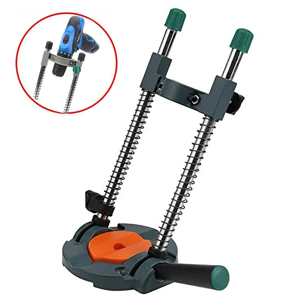 Precision Drill Guide Pipe Drill Holder Stand Drilling Guide Aluminum Alloy With Adjustable Angle Removeable Handle DIY Tool
Precision Drill Guide Pipe Drill Holder Stand Drilling Guide Aluminum Alloy With Adjustable Angle Removeable Handle DIY Tool