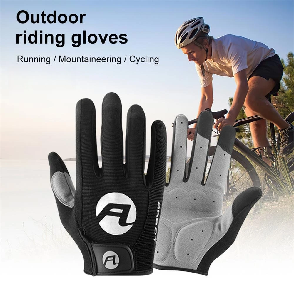 

1 пара нескользящих перчаток для фитнеса унисекс высококачественные перчатки для сенсорных экранов велосипедные перчатки прочные дышащие Велосипедное оборудование