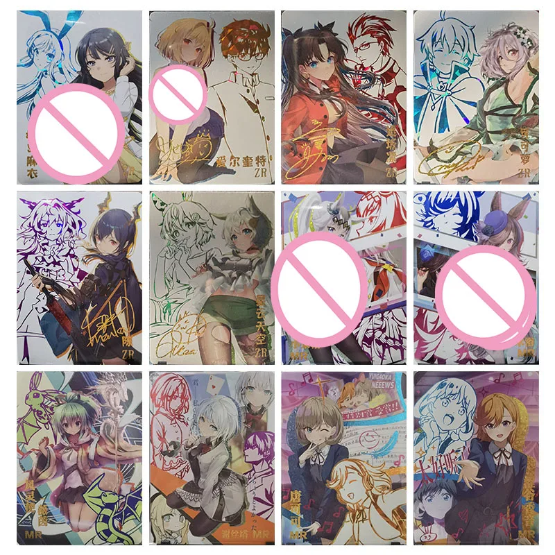 Anime Goddess Story Rare ZR MR Reflections Flash Cards Sakurajima Mai Archetype Toys for boys Collectible Cards Birthday Gifts
Anime Goddess Story Rare ZR MR Reflections Flash Cards Sakurajima Mai Archetype Toys for boys Collectible Cards Birthday Gifts