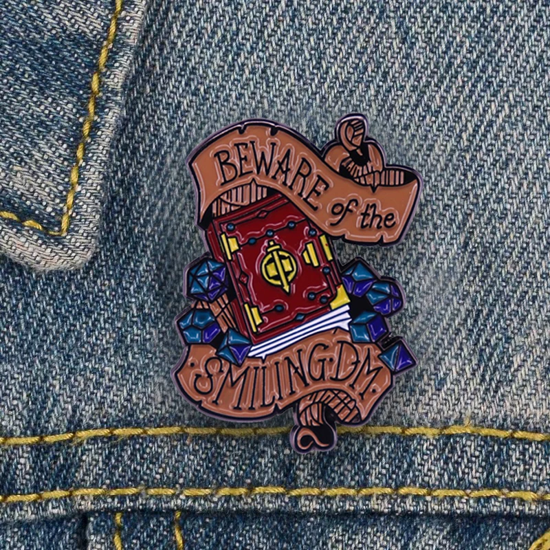 Careful Smile DM Brooch Dungeons & Dragons Game Badge High Quality Metal Enamel Pin Clothes Bag Accessories Fun Jewelry Gift
Careful Smile DM Brooch Dungeons & Dragons Game Badge High Quality Metal Enamel Pin Clothes Bag Accessories Fun Jewelry Gift