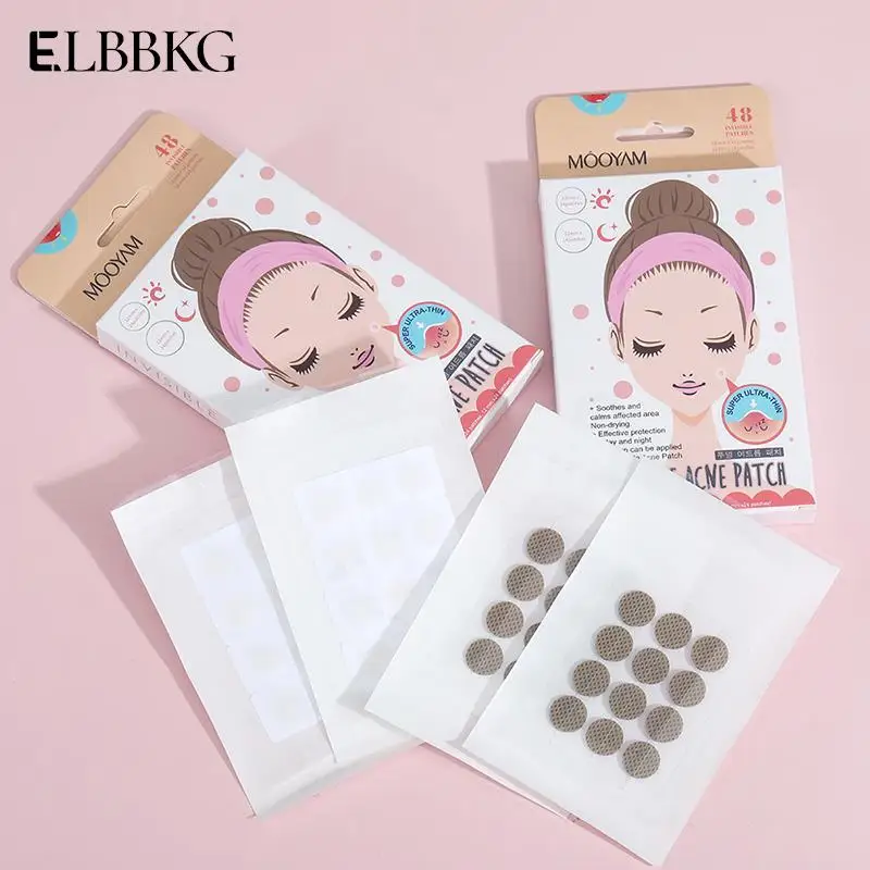 

48Pcs/set Hydrocolloid Acne Patches Acne Pimple Patch Sticker Acne Treatment Beauty Acne Remover Tools Face Scar Care Stickers