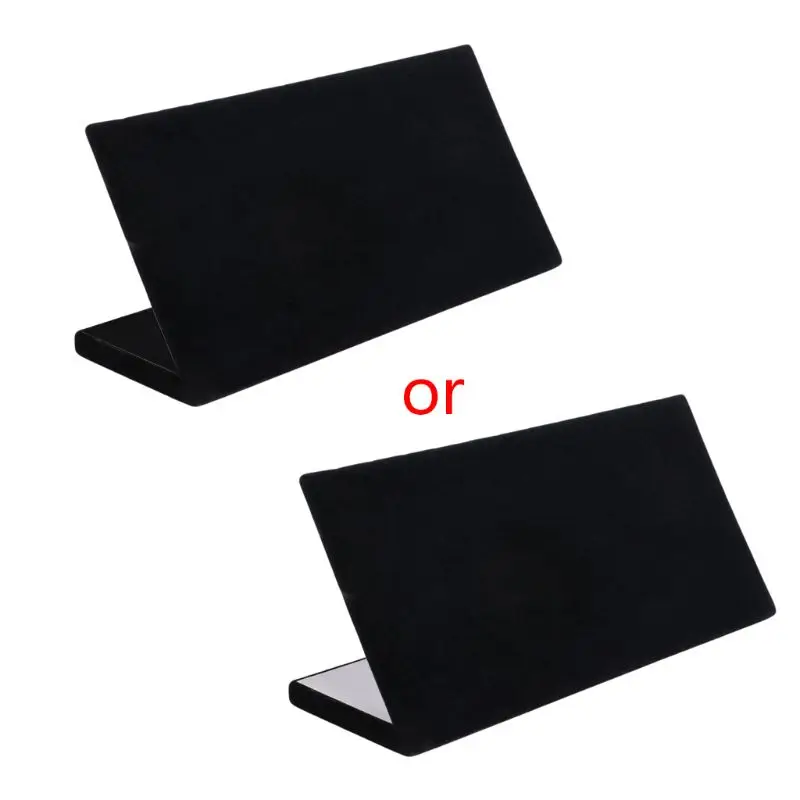 2022 New Velvet Necklace Chain Bracelet Display L Stand Board Jewelry Holder Rack
2022 New Velvet Necklace Chain Bracelet Display L Stand Board Jewelry Holder Rack