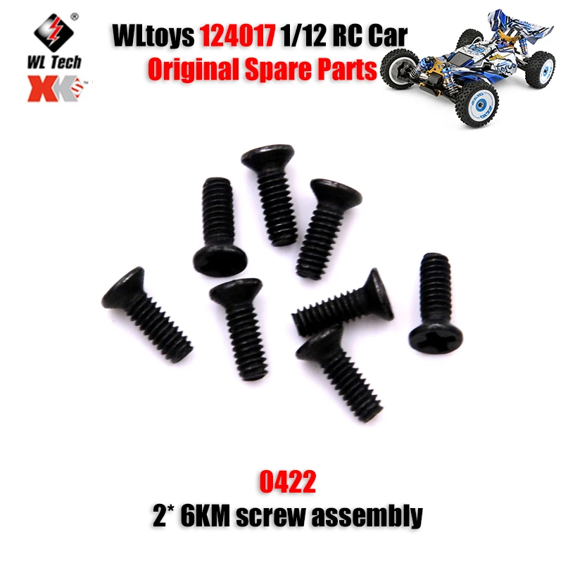 WLtoys 124017 1/12 RC автомобиль оригинальные запасные части 0422 2*6KM винт в сборе
WLtoys 124017 1/12 RC автомобиль оригинальные запасные части 0422 2*6KM винт в сборе