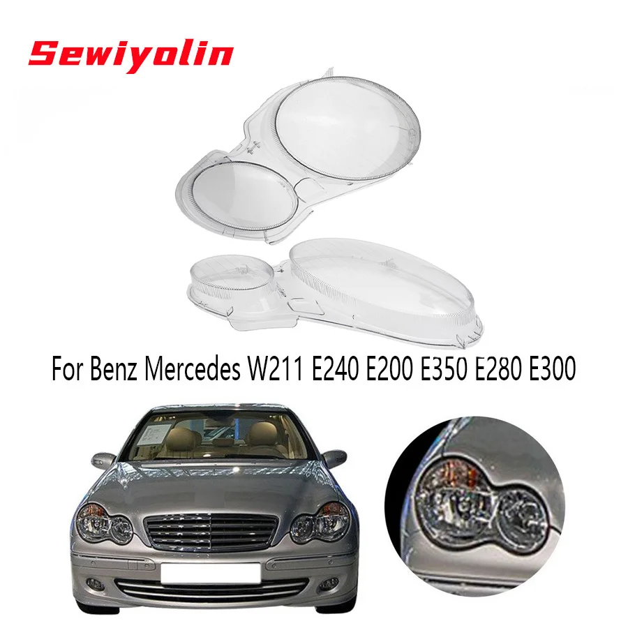 Fog Lamp Cover Headlight Car Headlights Lens Glass Lampshade Cover for Benz Mercedes W211 E240 E200 E350 E280 E300 06-08
Fog Lamp Cover Headlight Car Headlights Lens Glass Lampshade Cover for Benz Mercedes W211 E240 E200 E350 E280 E300 06-08