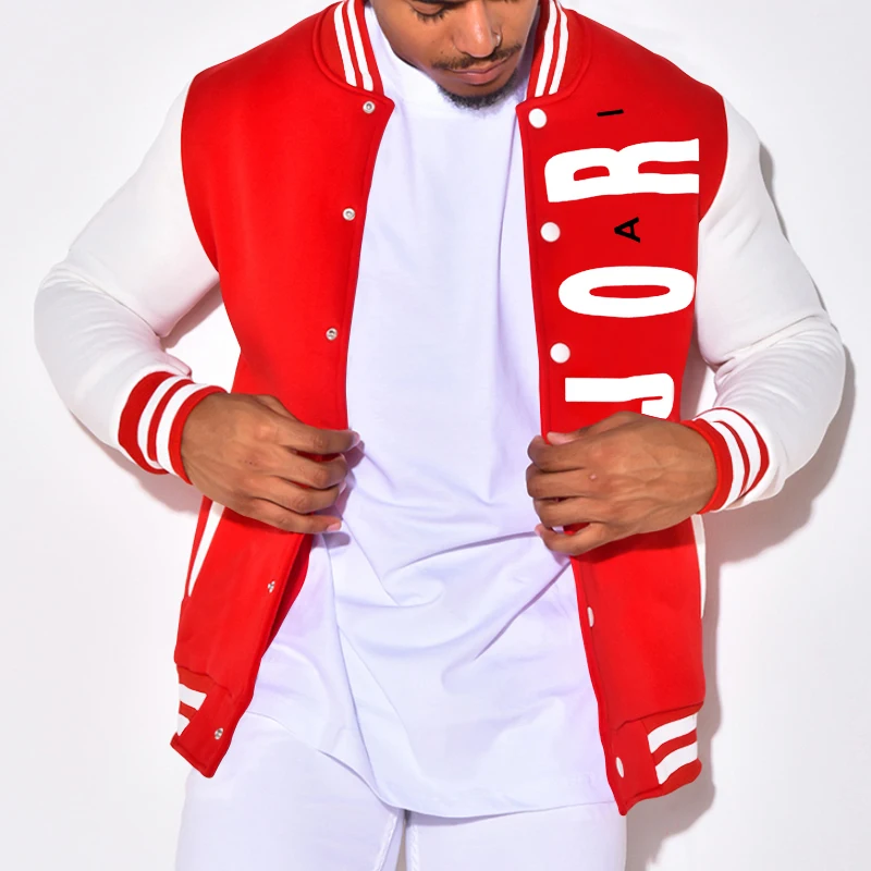 Men's Letter Print Jacket Couple Street Hip Hop Retro Baseball Uniform Casual Sports Versatile Jacket Tops
Men's Letter Print Jacket Couple Street Hip Hop Retro Baseball Uniform Casual Sports Versatile Jacket Tops