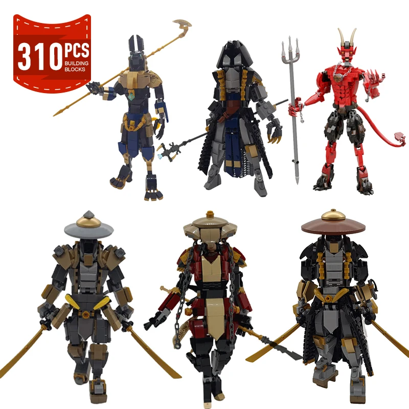 MOC Mech Robot Action Figures Model Building Blocks Set Ronined Manned Robot Construction Bricks Toys for Children Xmas Gifts
MOC Mech Robot Action Figures Model Building Blocks Set Ronined Manned Robot Construction Bricks Toys for Children Xmas Gifts
