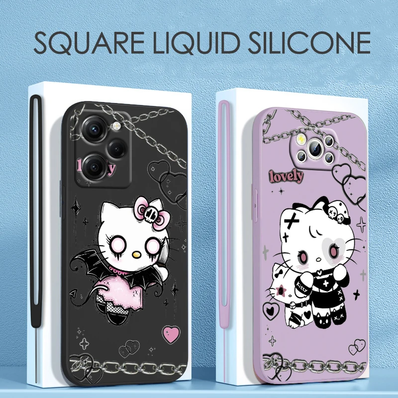 Cartoon Cute Hellokitty For Xiaomi POCO X5 M5 C40 M4 X4 F4 C40 X3 NFC F3 GT M4 M3 M2 Pro C3 4G 5G Liquid Rope Phone Case Fundas
Cartoon Cute Hellokitty For Xiaomi POCO X5 M5 C40 M4 X4 F4 C40 X3 NFC F3 GT M4 M3 M2 Pro C3 4G 5G Liquid Rope Phone Case Fundas