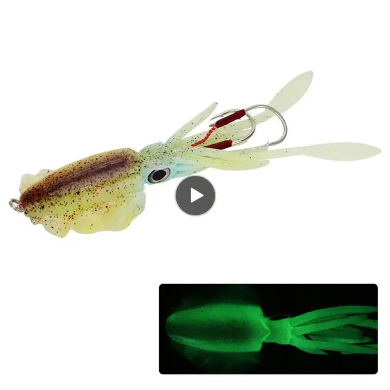 15cm60g Luya Bait Sickle Double Hook Squid Bait Fishing Lures Luminous Luya Soft Bait Fishing Gear With Lead Seal Bait Fake Bait
15cm60g Luya Bait Sickle Double Hook Squid Bait Fishing Lures Luminous Luya Soft Bait Fishing Gear With Lead Seal Bait Fake Bait