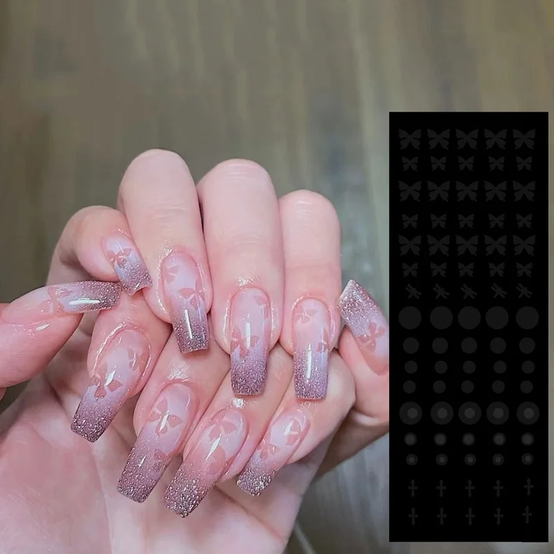 Nail Art Strip Hollow Nail Art Spray Template DIY Hand-painted Nail Art Sticker Hollow Nail Decal
Nail Art Strip Hollow Nail Art Spray Template DIY Hand-painted Nail Art Sticker Hollow Nail Decal