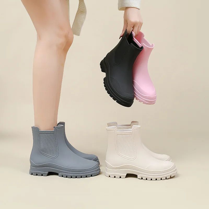 Rain Boots Women Garden Galoshes Waterproof Rubber Chelsea Boot Female Non-slip Rainshoes Fishing Water Shoes Botas Lluvia Mujer
Rain Boots Women Garden Galoshes Waterproof Rubber Chelsea Boot Female Non-slip Rainshoes Fishing Water Shoes Botas Lluvia Mujer