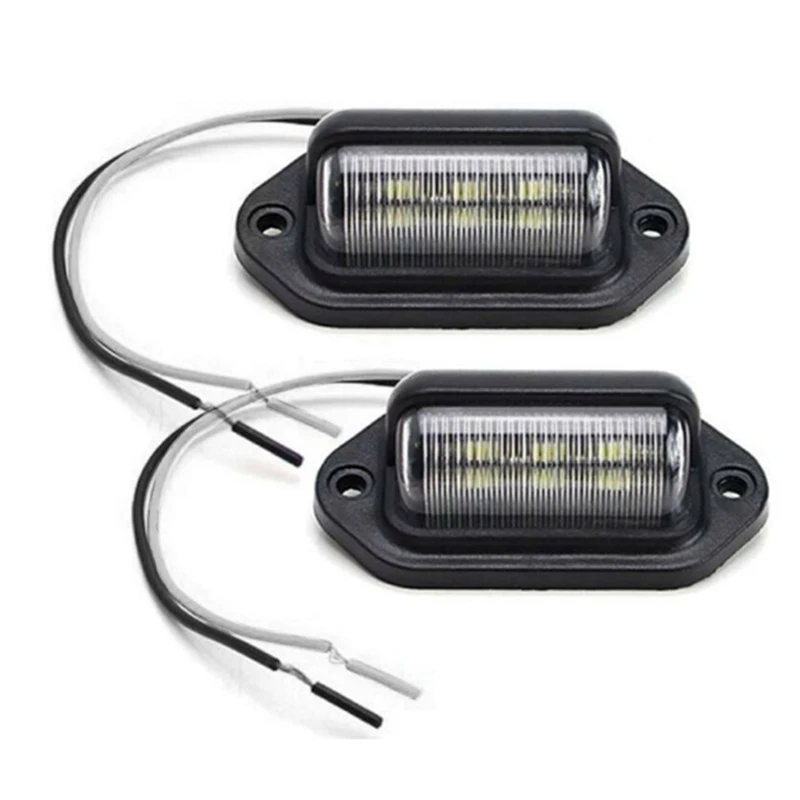 6 LED License Plate Light for Car Boats Motorcycle Automotive Aircraft RV Truck Trailer Exterior Lamps
6 LED License Plate Light for Car Boats Motorcycle Automotive Aircraft RV Truck Trailer Exterior Lamps