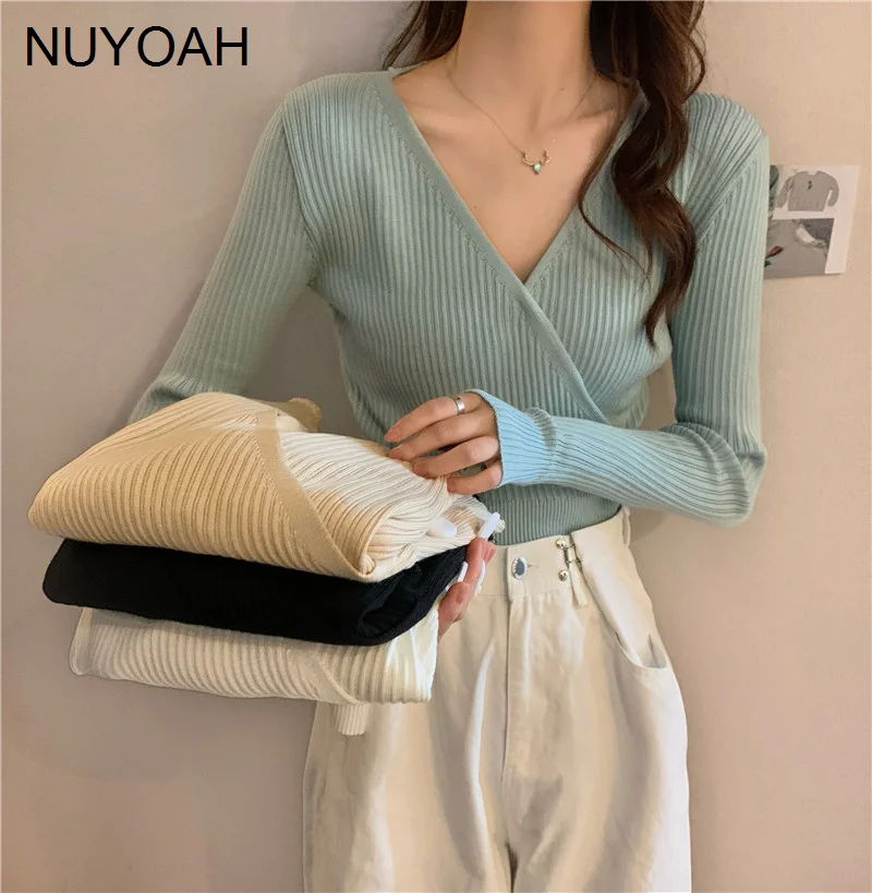 Early Autumn Chic Top Sweater Women's 2021 New Slim Fit Slim V-neck with Long Sleeve Bottomed Sweater
Early Autumn Chic Top Sweater Women's 2021 New Slim Fit Slim V-neck with Long Sleeve Bottomed Sweater