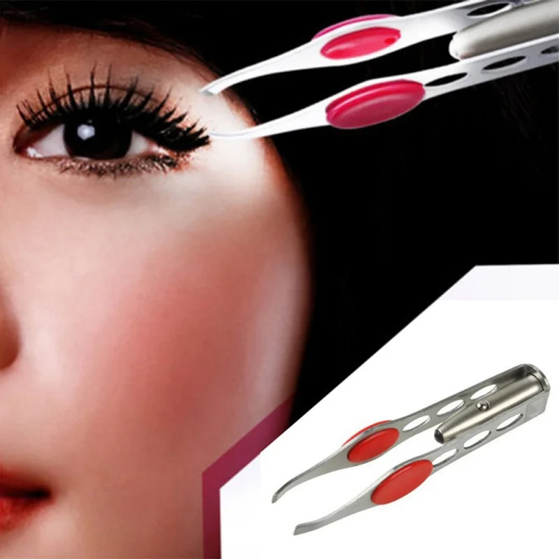 Easy to Use LED Lamp Eyebrow Tweezers Light Clip Anti-Skid Hair Removal Portable Precision Grooming Safe Professional Health
Easy to Use LED Lamp Eyebrow Tweezers Light Clip Anti-Skid Hair Removal Portable Precision Grooming Safe Professional Health