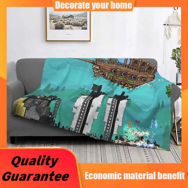 Terraria Eye of Cthulhu Sandbox Game Blanket Flannel Spring Autumn Independence Warm Throws For Winter Bedding
Terraria Eye of Cthulhu Sandbox Game Blanket Flannel Spring Autumn Independence Warm Throws For Winter Bedding