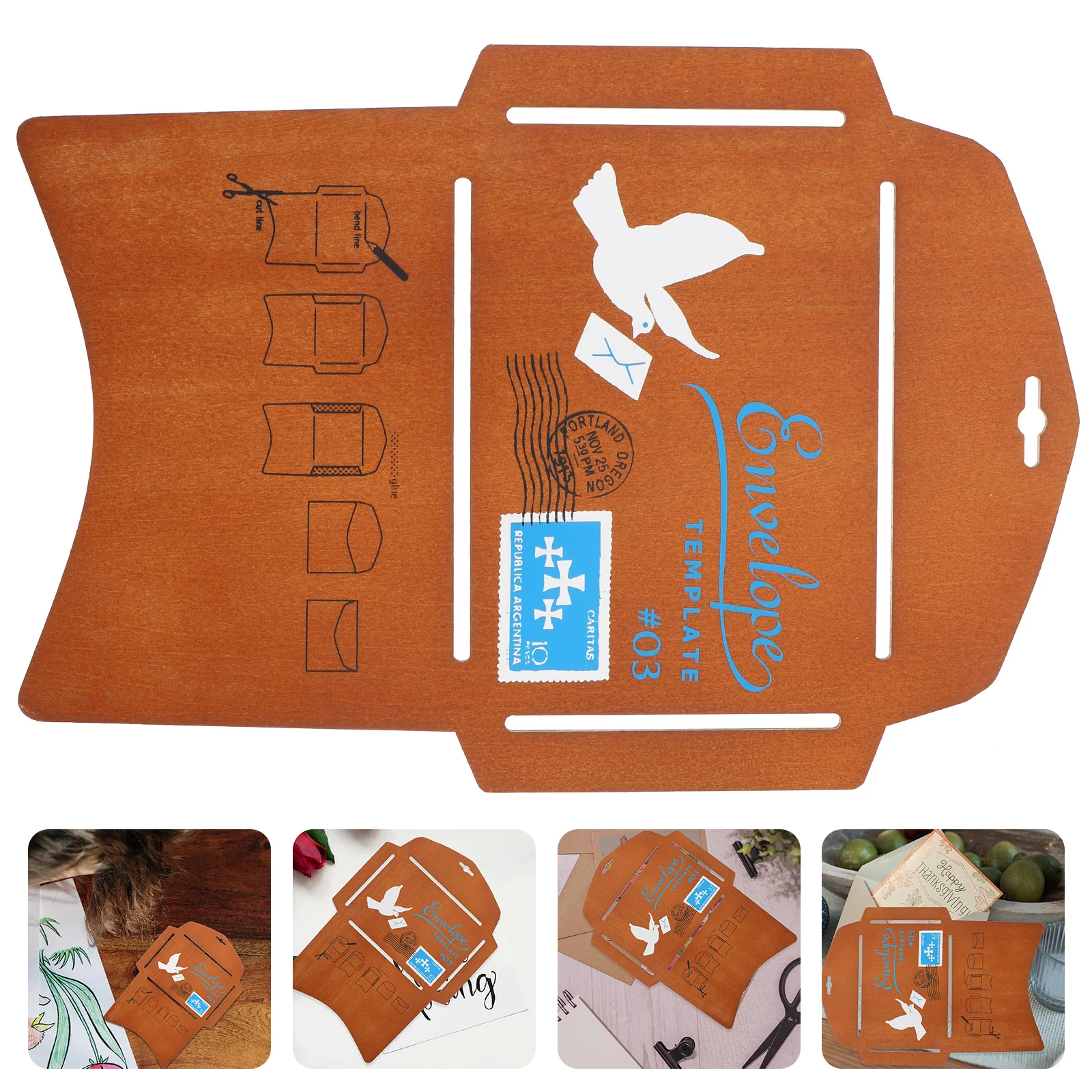 Envelope DIY Templates Wood Crafts For Making Mold Addressing Stencil Tool Household Hollow Out
Envelope DIY Templates Wood Crafts For Making Mold Addressing Stencil Tool Household Hollow Out
