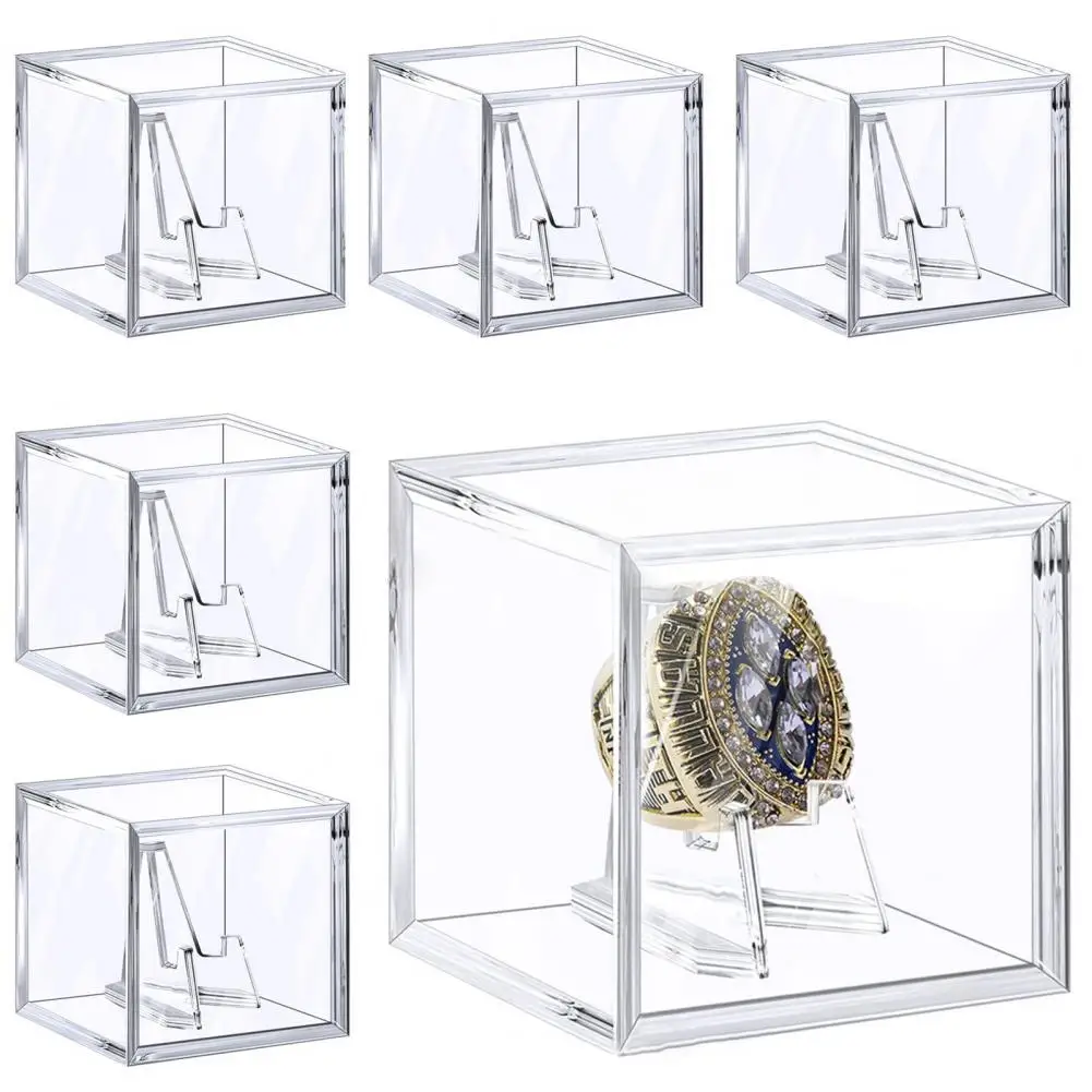 Clear Acrylic Ring Display Case Showcase Baseball Softball Cheer Leading Championship Rings with Elegance Style
Clear Acrylic Ring Display Case Showcase Baseball Softball Cheer Leading Championship Rings with Elegance Style