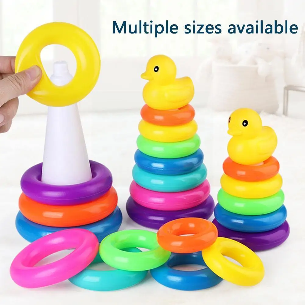 Rainbow Animal Stacking Ring Tower Montessoris Toys Stapelring Kids Early Education Brain-training Toys Baby Toys Gift Stack
Rainbow Animal Stacking Ring Tower Montessoris Toys Stapelring Kids Early Education Brain-training Toys Baby Toys Gift Stack
