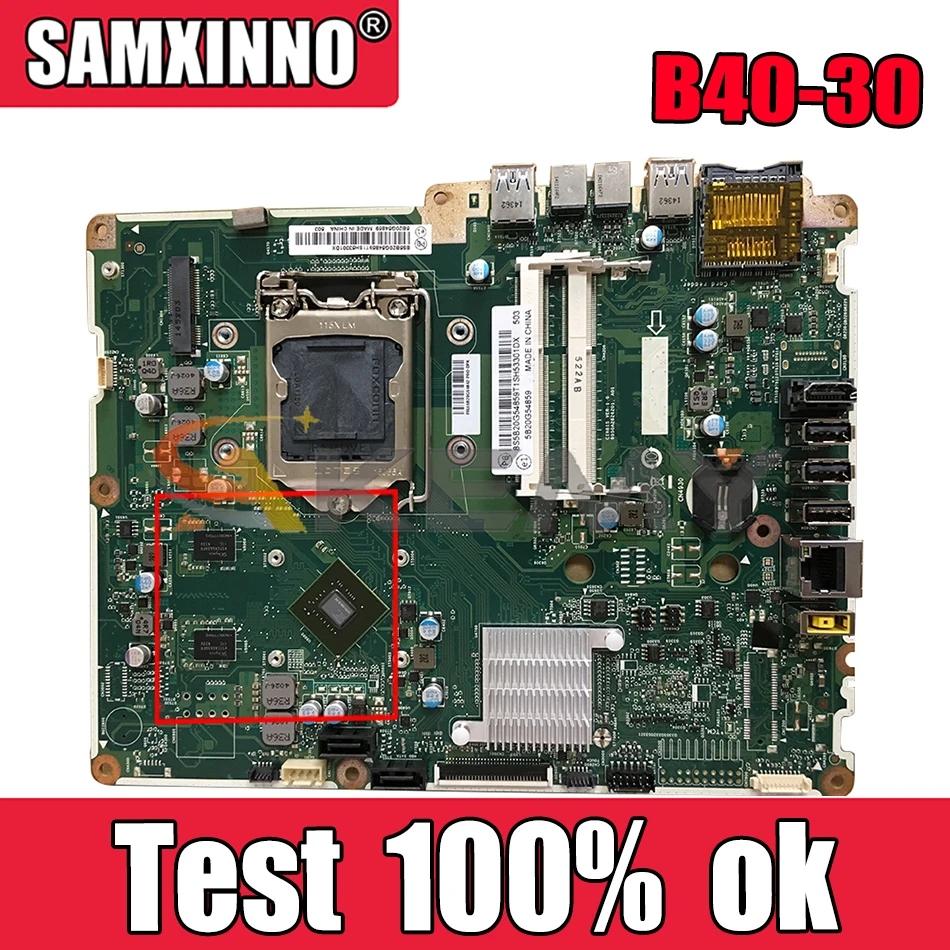 Для lenovo AIO B40-30 B4030 материнская плата все-в-на FRU 5B20G54859 CIH81S VER: 1,0 6050A2626201 DDR3 MB 100% Протестировано Быстрая доставка
Для lenovo AIO B40-30 B4030 материнская плата все-в-на FRU 5B20G54859 CIH81S VER: 1,0 6050A2626201 DDR3 MB 100% Протестировано Быстрая доставка