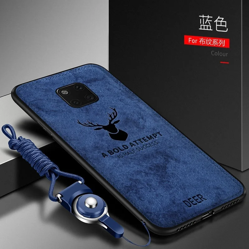 For Huawei Mate 20 Case Soft Silicone+Hard fabric Deer Slim Protective Back Cover Case for huawei mate 20 mate 20X shell
For Huawei Mate 20 Case Soft Silicone+Hard fabric Deer Slim Protective Back Cover Case for huawei mate 20 mate 20X shell