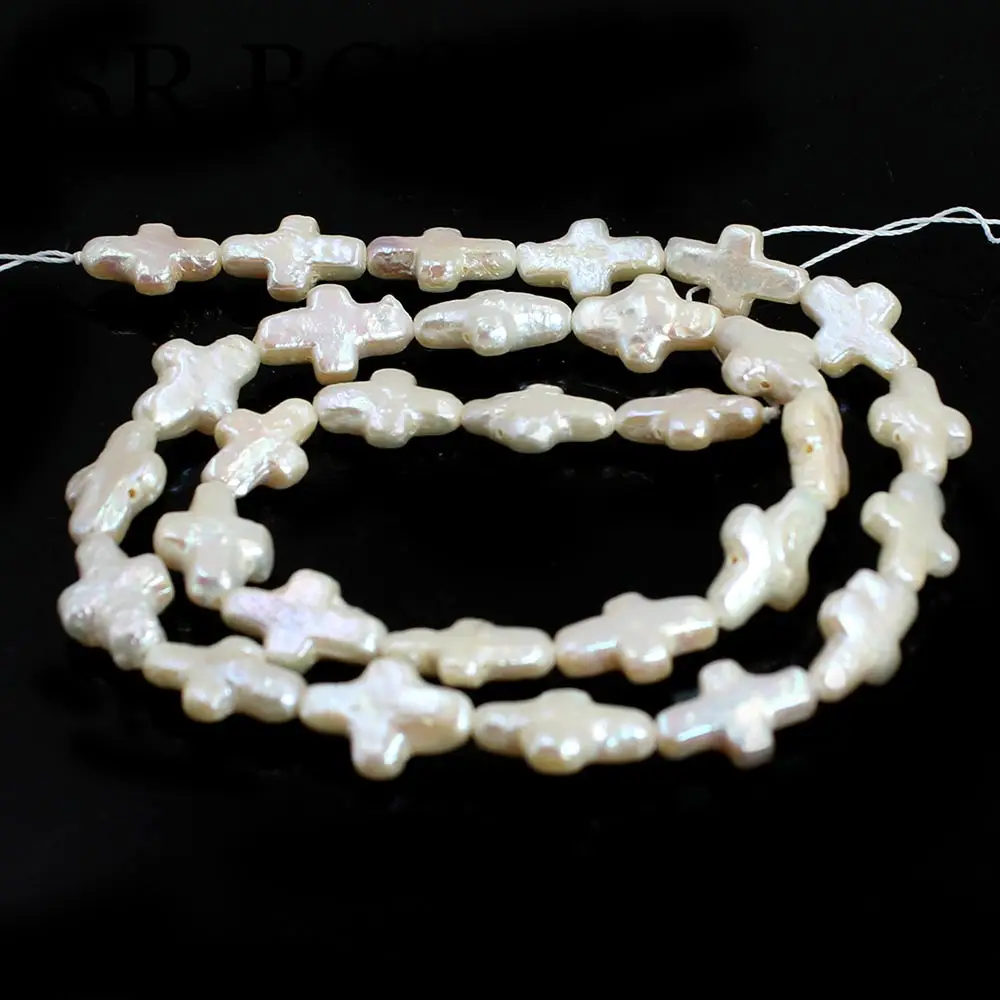 Free Shipping 9x14mm White Cross Cultured Natural Freshwater Pearl Jewelry Making DIY Loose Beads 14"
Free Shipping 9x14mm White Cross Cultured Natural Freshwater Pearl Jewelry Making DIY Loose Beads 14"