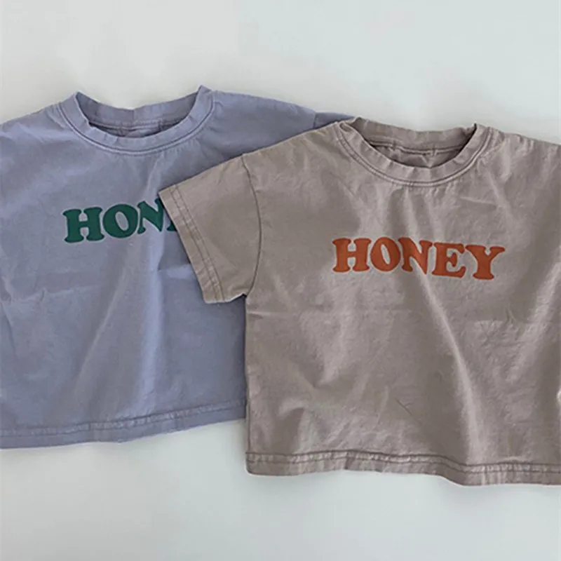 2022 Summer New Baby Short Sleeve T Shirt Fashion Letter Print Infant T Shirts Boys Girl Cotton T Shirt Kids Tee Baby Clothes
2022 Summer New Baby Short Sleeve T Shirt Fashion Letter Print Infant T Shirts Boys Girl Cotton T Shirt Kids Tee Baby Clothes