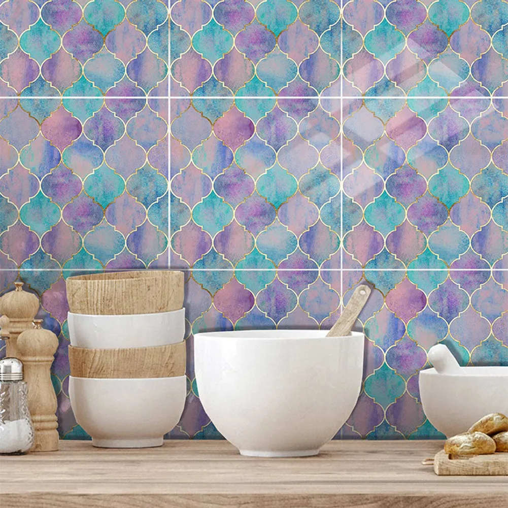 6Pcs Wall Sticker 15*15cm Mosaic Tile Stickers Decal Bathroom Kitchen Splashback Self-adhesive Tile Ramadan Decoration 2022
6Pcs Wall Sticker 15*15cm Mosaic Tile Stickers Decal Bathroom Kitchen Splashback Self-adhesive Tile Ramadan Decoration 2022