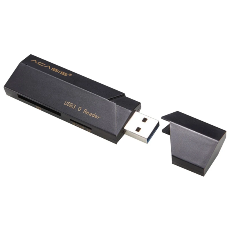 ACASIS 2-in-1 USB3.0 Card Reader Multi-Function High-Speed Reading Support SD/TF Card High Temperature Flame Retardant
ACASIS 2-in-1 USB3.0 Card Reader Multi-Function High-Speed Reading Support SD/TF Card High Temperature Flame Retardant