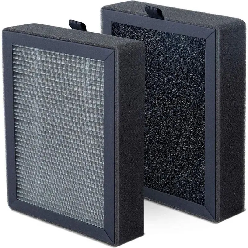 5Pcs Air Purifier Replacement For LEVOIT LV-H128-RF, 3-In-1 Pre,H13 True HEPA, Activated Carbon Filter,3Stage Filtration
5Pcs Air Purifier Replacement For LEVOIT LV-H128-RF, 3-In-1 Pre,H13 True HEPA, Activated Carbon Filter,3Stage Filtration
