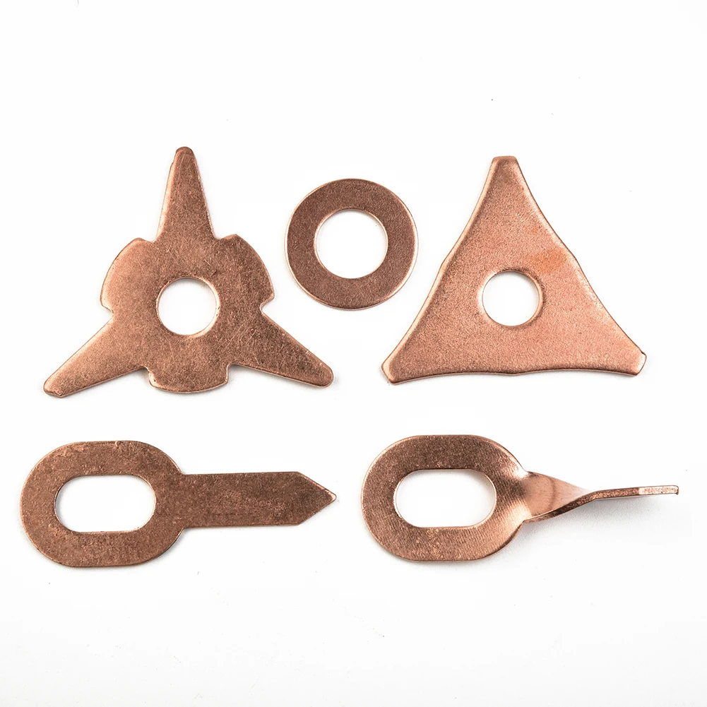 Flat 50Pcs Mixed Washers For Spotter Welder Accessories Consumables Copper plated steel Assortment Pack Durable
Flat 50Pcs Mixed Washers For Spotter Welder Accessories Consumables Copper plated steel Assortment Pack Durable
