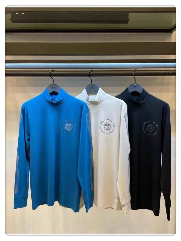 Spring/Summer 2023 Golf Apparel Men's Long Sleeve Sunscreen Thin Golf Casual Versatile Quick Drying Breathable T-shirt Jersey
Spring/Summer 2023 Golf Apparel Men's Long Sleeve Sunscreen Thin Golf Casual Versatile Quick Drying Breathable T-shirt Jersey