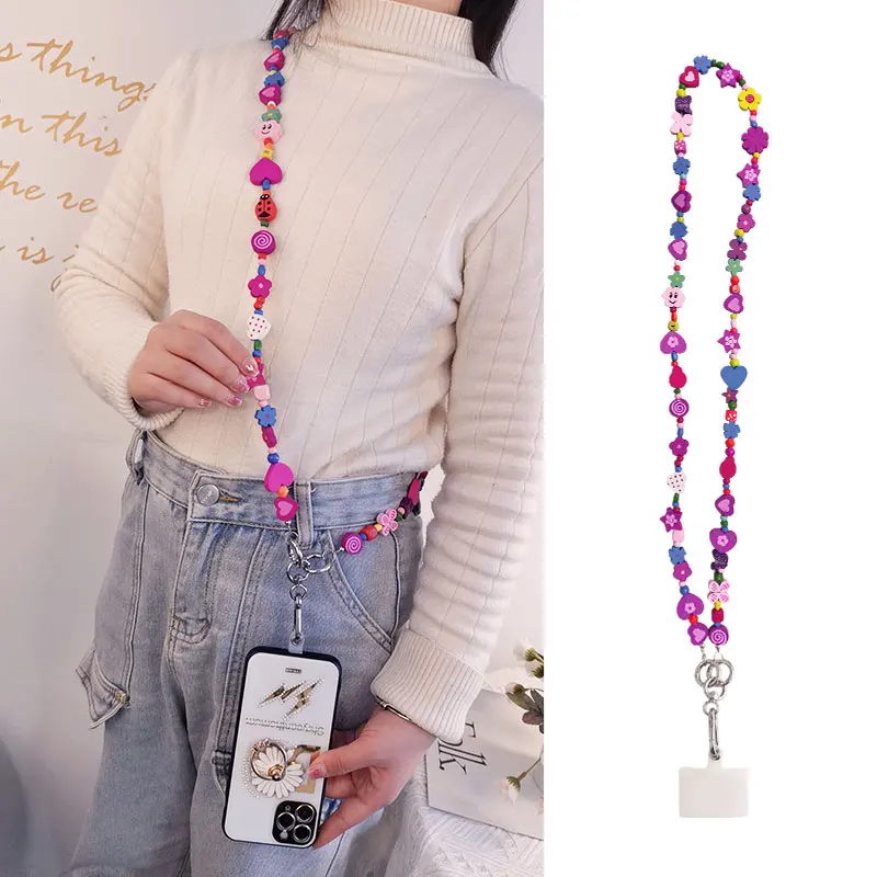 Hand-beaded Pendant Mobile Phone Case Universal Belt Clip Anti-lost Rope Mobile Phone Lanyard Long Crossbody Lanyard Can Carry
Hand-beaded Pendant Mobile Phone Case Universal Belt Clip Anti-lost Rope Mobile Phone Lanyard Long Crossbody Lanyard Can Carry