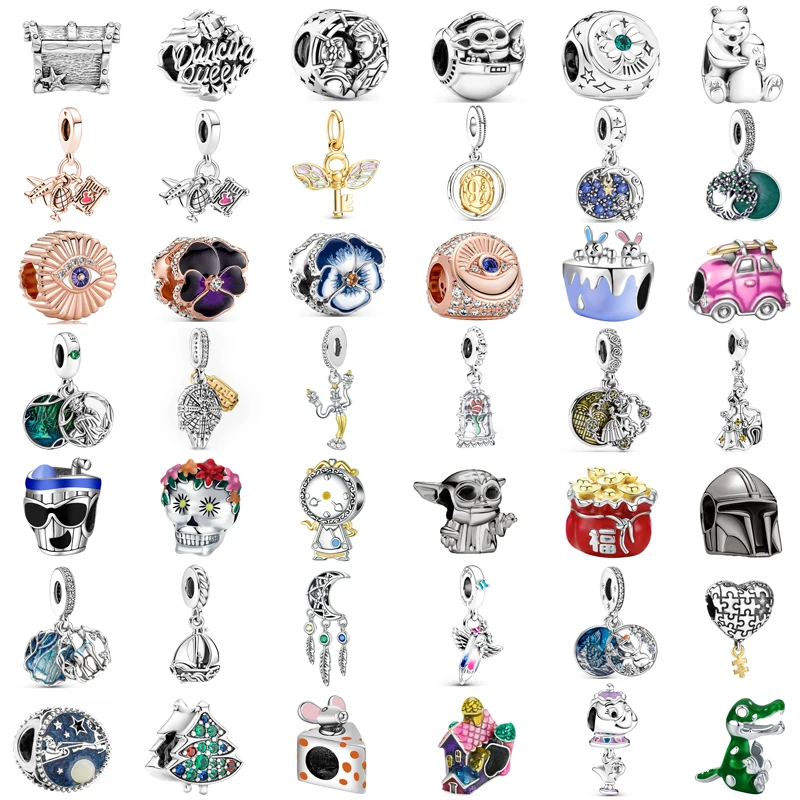 New Fashion Charm Original Mouse Cheese Dinosaur Beads Suitable for the Original Pandora Lady Bracelet Jewelry Accessories Gift
New Fashion Charm Original Mouse Cheese Dinosaur Beads Suitable for the Original Pandora Lady Bracelet Jewelry Accessories Gift