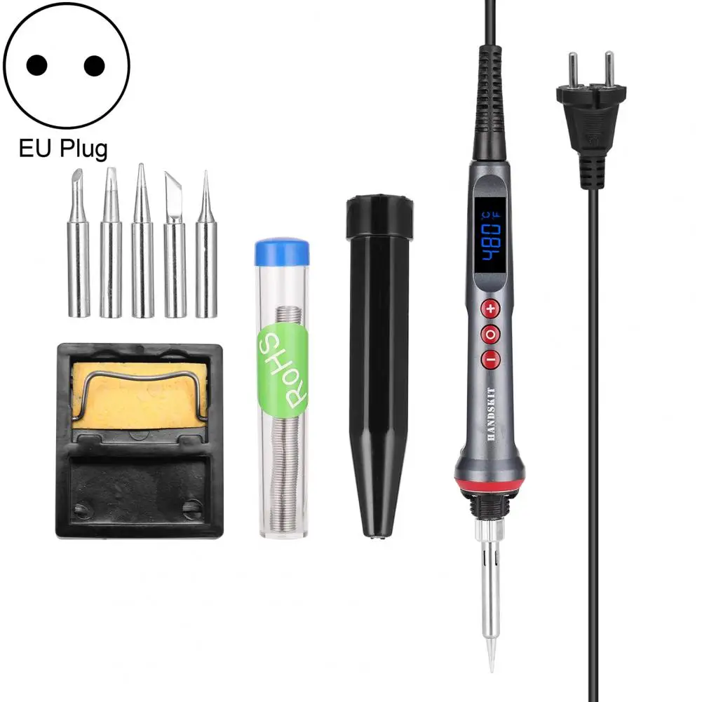 1 Set Durable Wear Resistant Welding Soldering Iron Built-in PID System Soldering Iron Kit Auto Sleeping Factory Tool
1 Set Durable Wear Resistant Welding Soldering Iron Built-in PID System Soldering Iron Kit Auto Sleeping Factory Tool
