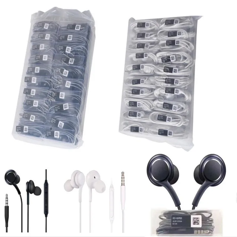60Pcs Earphones EO-IG955 3.5mm In-Ear Wired Mic Volume Headset For Samsung Galaxy S10 S9 S8 XiaoMi HuaWei Smart Phone Earphone
60Pcs Earphones EO-IG955 3.5mm In-Ear Wired Mic Volume Headset For Samsung Galaxy S10 S9 S8 XiaoMi HuaWei Smart Phone Earphone
