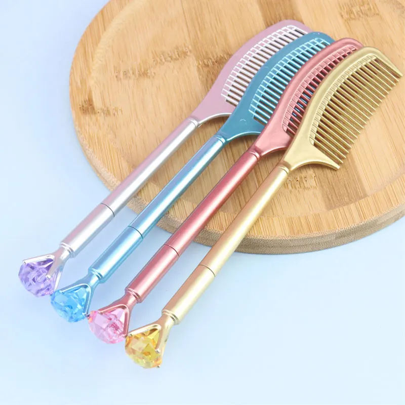 16Pcs Crystal Diamond Hair Comb Styling Black Ink Pens Art Office School Supplies Pens For Journaling Writing
16Pcs Crystal Diamond Hair Comb Styling Black Ink Pens Art Office School Supplies Pens For Journaling Writing