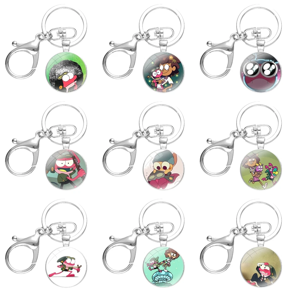 Keychains Handmade Glass Cabochon Alloys Key Rings Happy Sprig Amphibia
Keychains Handmade Glass Cabochon Alloys Key Rings Happy Sprig Amphibia